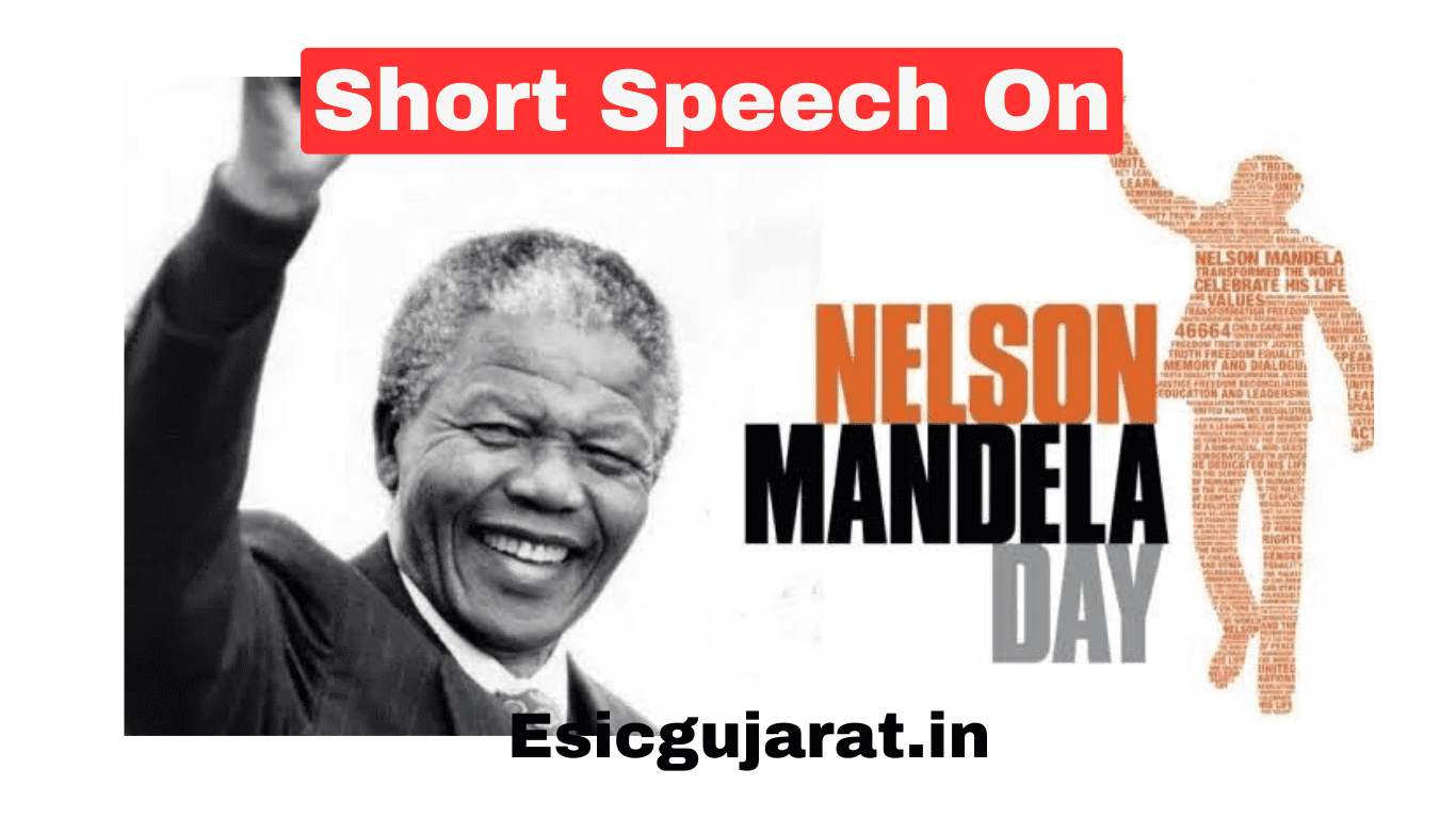 Short Speech On Nelson Mandela International 18 July 2023